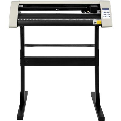 Grey Abs Carriage Graph 28 Inch Vinyl Cutter With Step Motor